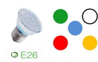 LAMPARA E26 PAQUETE MULTICOLOR